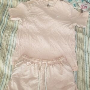 Mens Nike tee and short set